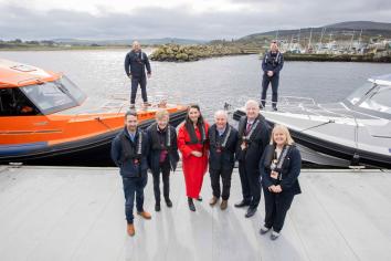 Deputy First Minister Launches two Redbay Boats