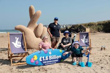 Fingers Crossed at Portstewart Strand