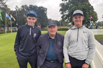 Portstewart Golf Club boys enjoy the Galgorm Legends experience
