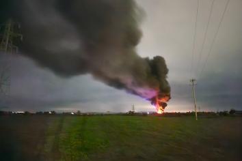 Over 50 firefighters attend Coleraine fire