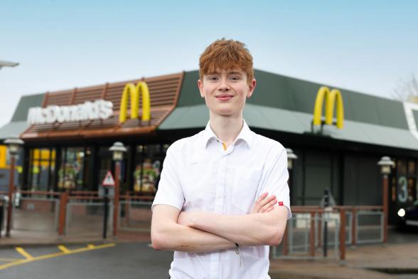Portstewart teenager treading the boards after his McDonald's shifts