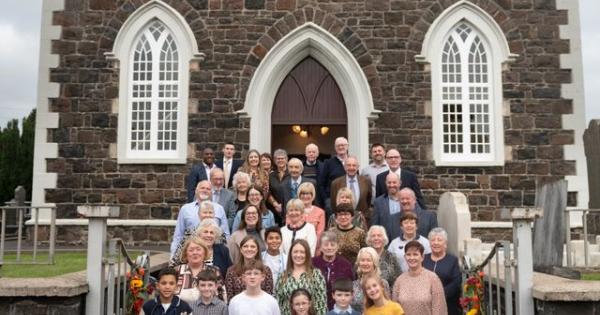 Blossoms for Farewell at 2nd Kilrea Presbyterian Church