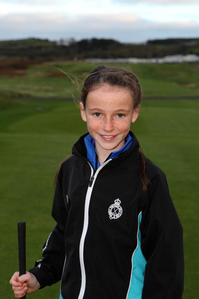 Ella is a rising star in the world of golf