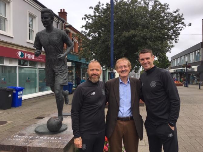 Celtic coach pays special tribute to Bertie Peacock Alpha Newspaper Group