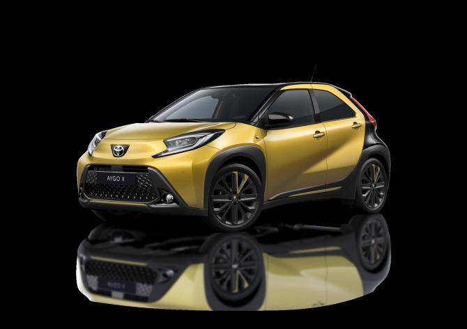 Toyota Aygo X Air Edition goes for gold
