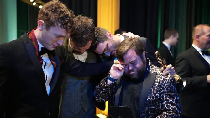 James Martin celebrates his birthday in style