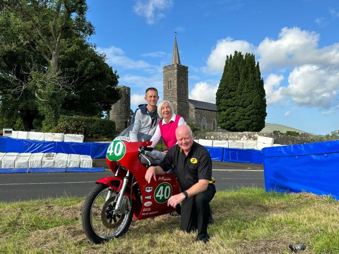 Classic Bikes Set for Armoy Road Races