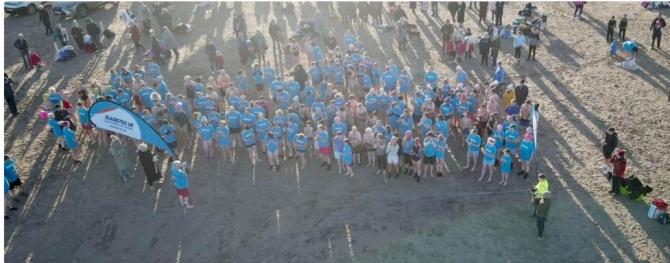 New Year's Day Dip for Diabetes in Castlerock