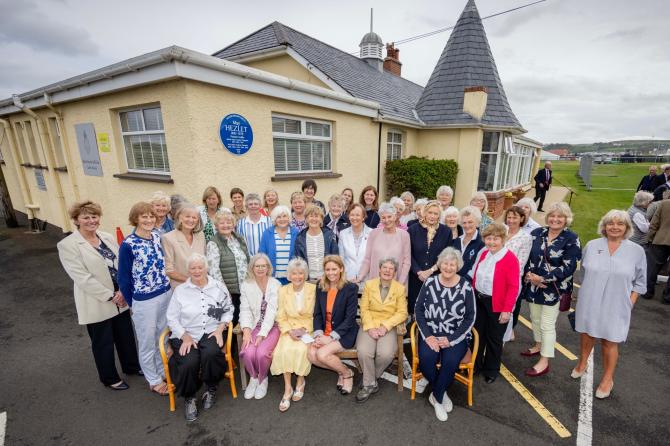 Blue Plaque unveiled in memory of May Hezlet