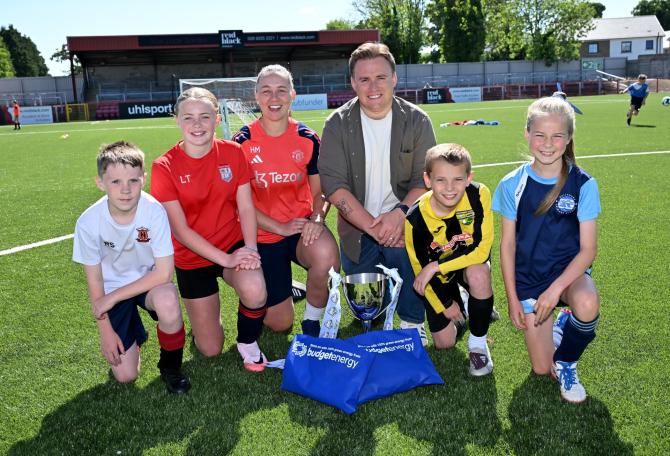 Manchester United Girls&rsquo; Academy lend their support to SuperCupNI