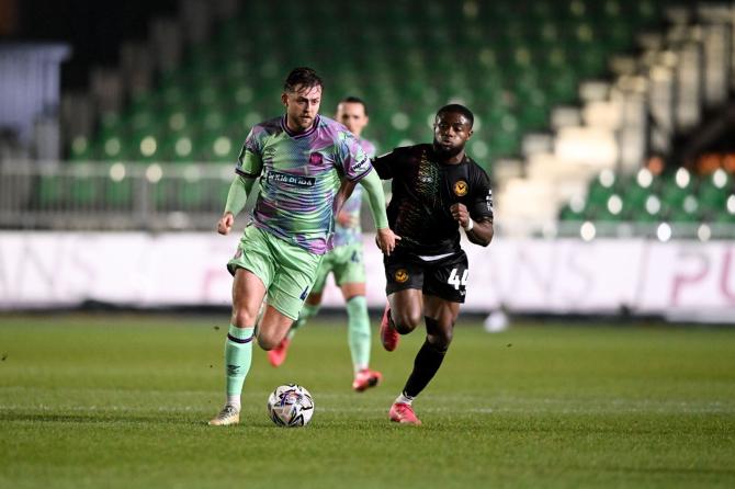 Will Patching joins Coleraine on loan from Carlisle United