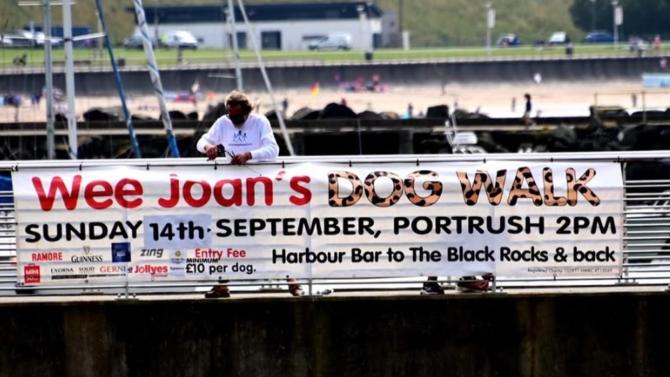 Leads are at the ready for Wee Joan’s Dog walk this September