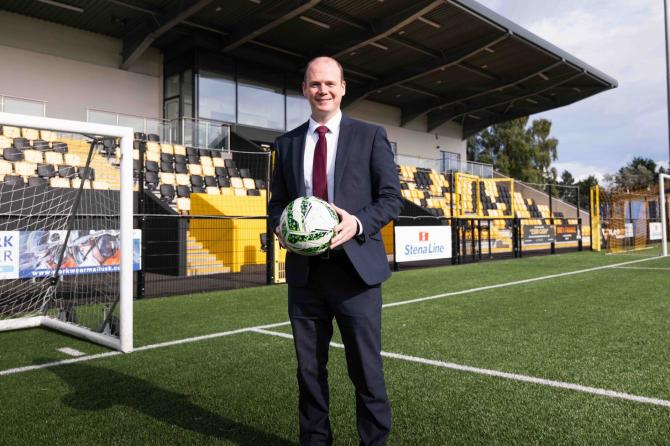 Lyons announces clubs moving forward under NI Football Fund