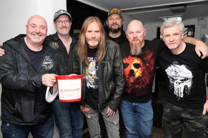 Rock on - Paddy Douglas Tribute Night raises £4k for Air Ambulance 
