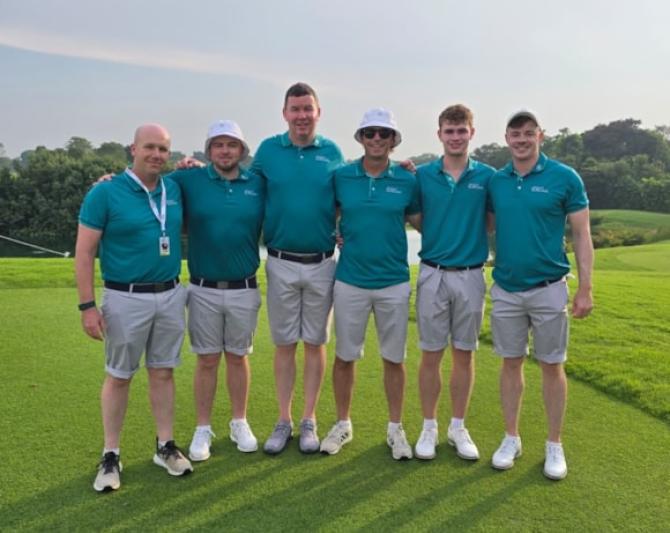 Damien Coyne captains Ireland in Singapore