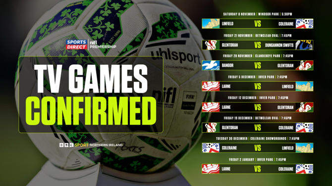 Coleraine to feature heavily on BBC Sport NI