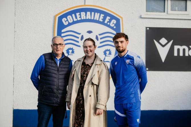 Coleraine FC stands with Men’s Mental Health Month