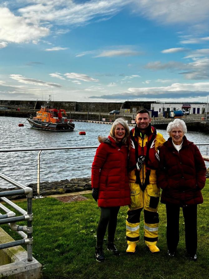 Lifesaving a family affair for Portrush RNLI volunteer on call this Christmas