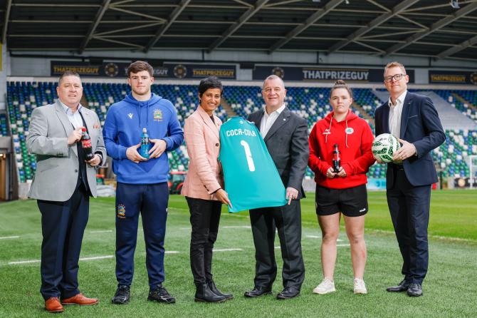 Coca-Cola partners with NI Football League and Irish FA