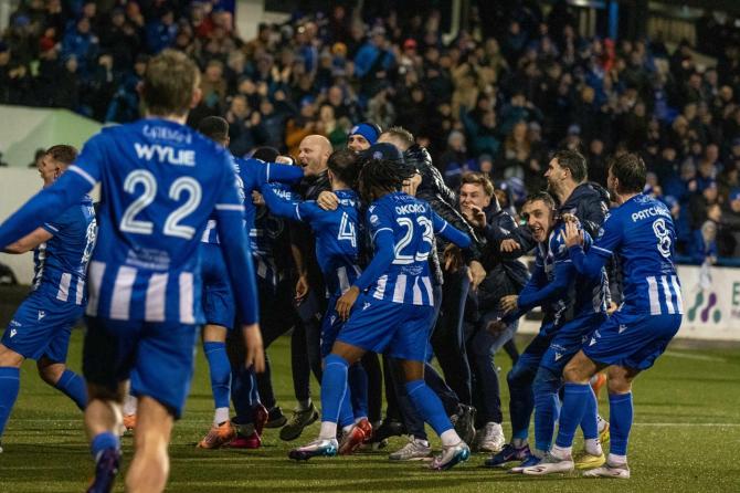 'We showed what we're about in the second half'