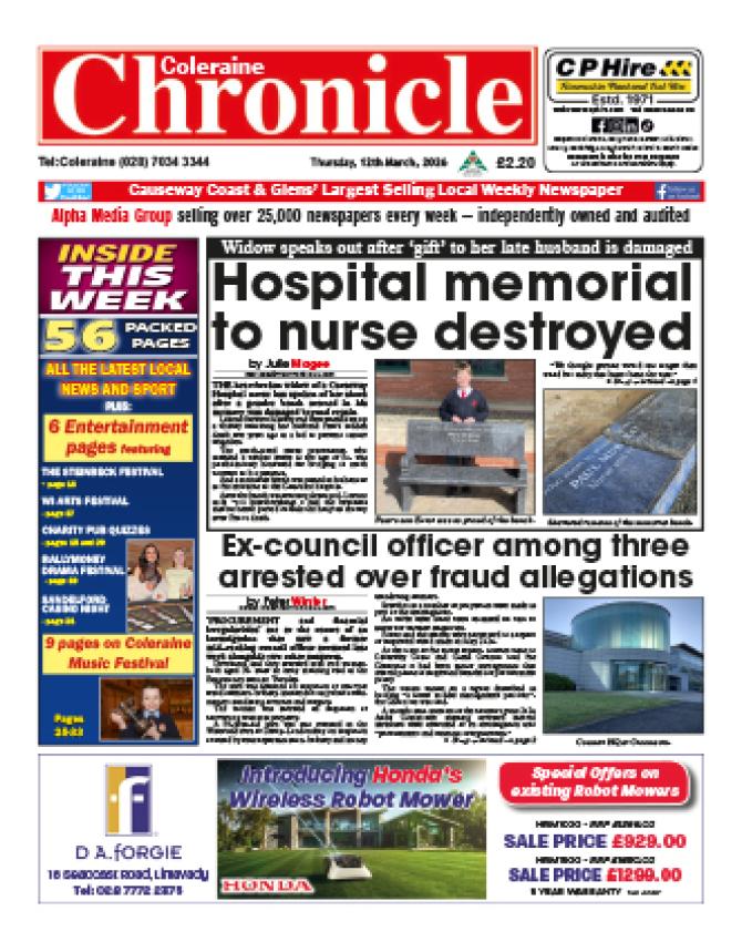 Your Chronicle - in the shops now!